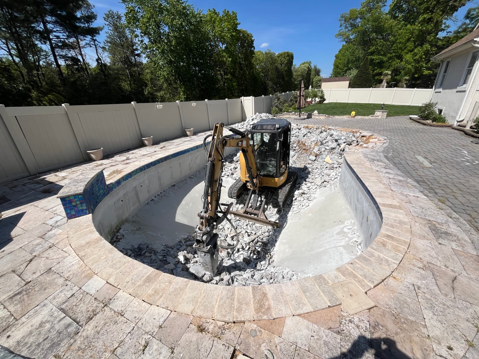 In-Ground Pool Demolition & Backfill — image 1